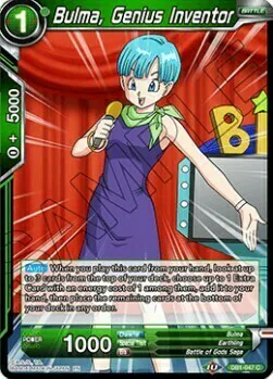 Bulma, Genius Inventor