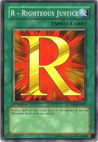 R - Righteous Justice
