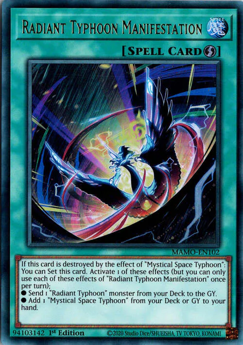 Radiant Typhoon Manifestation