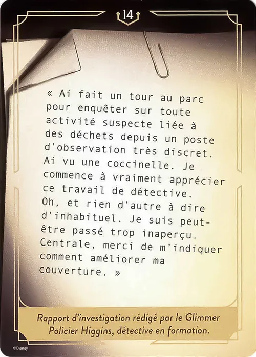 Whispers in the Well - Case Files Lore Card