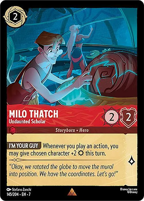 Milo Thatch - Undaunted Scholar
