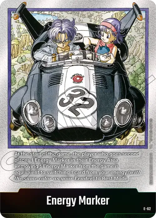 "Trunks & Bulma" Energy Marker