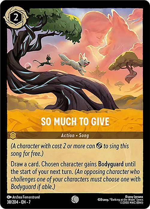 So Much to Give