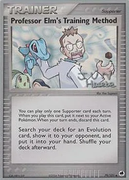 Professor Elm's Training Method