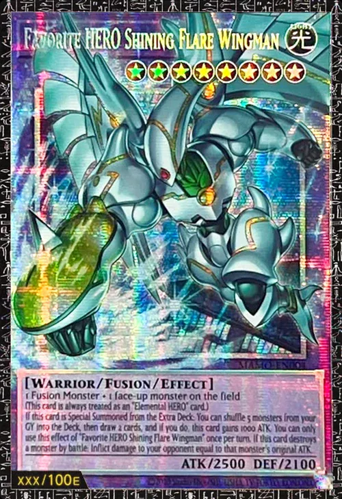 Favorite HERO Shining Flare Wingman