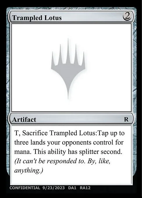 Trampled Lotus