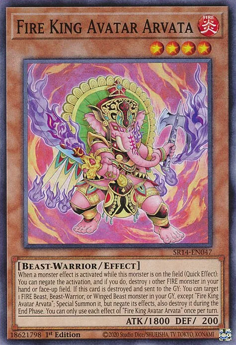Fire King Avatar Arvata