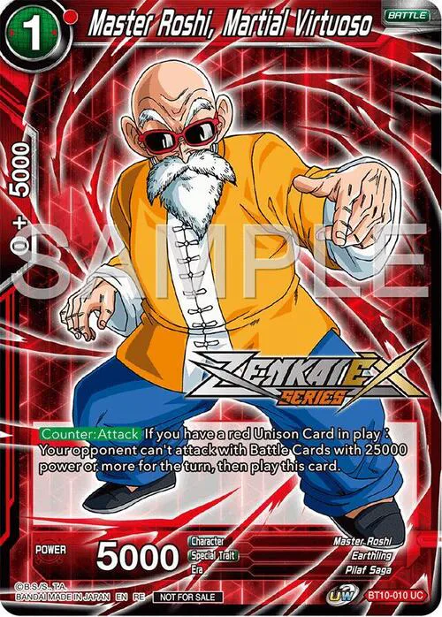 Master Roshi, Martial Virtuoso