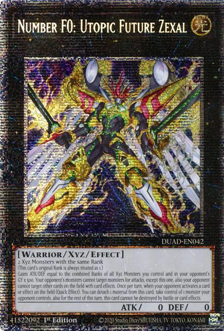 Number F0: Utopic Future Zexal
