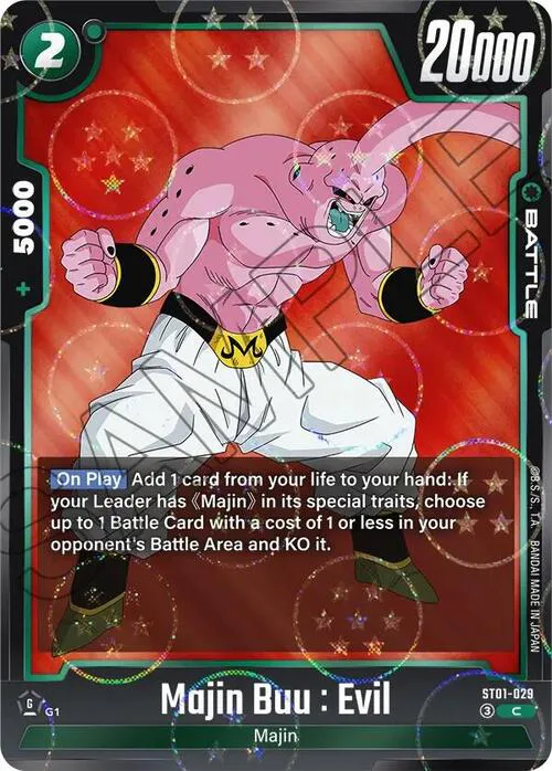 Majin Buu : Evil