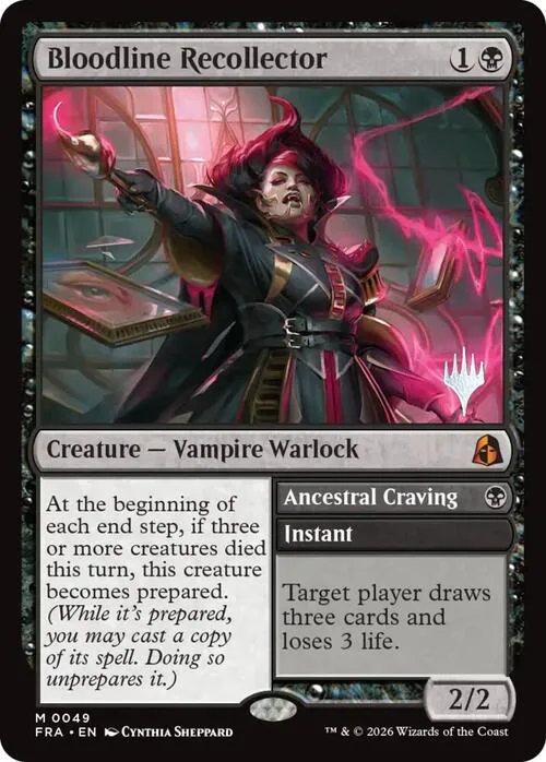 Bloodline Recollector // Ancestral Craving