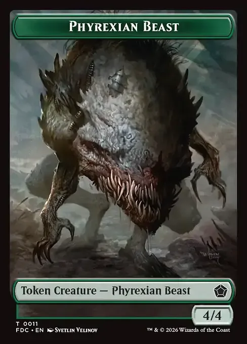 Phyrexian Beast // Beast