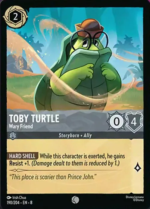 Toby Turtle - Wary Friend