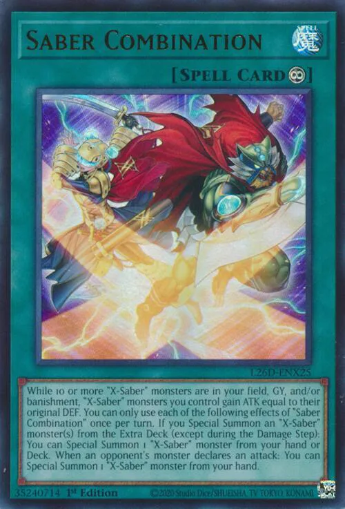 Saber Combination