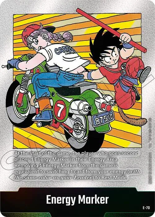 "Bulma & Son Goku" Energy Marker