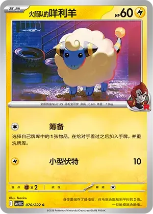 Team Rocket's Mareep