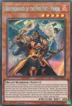 Brotherhood of the Fire Fist - Panda