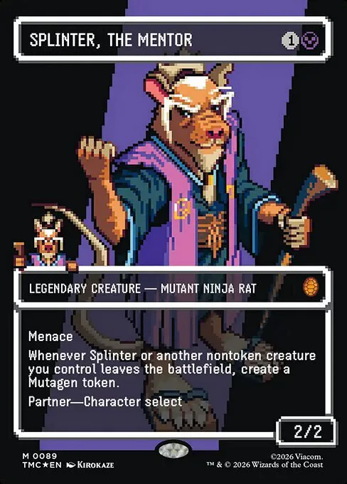 Splinter, the Mentor