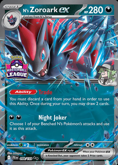 N's Zoroark ex