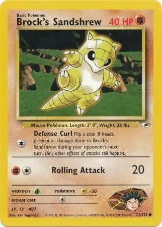 Brock's Sandshrew