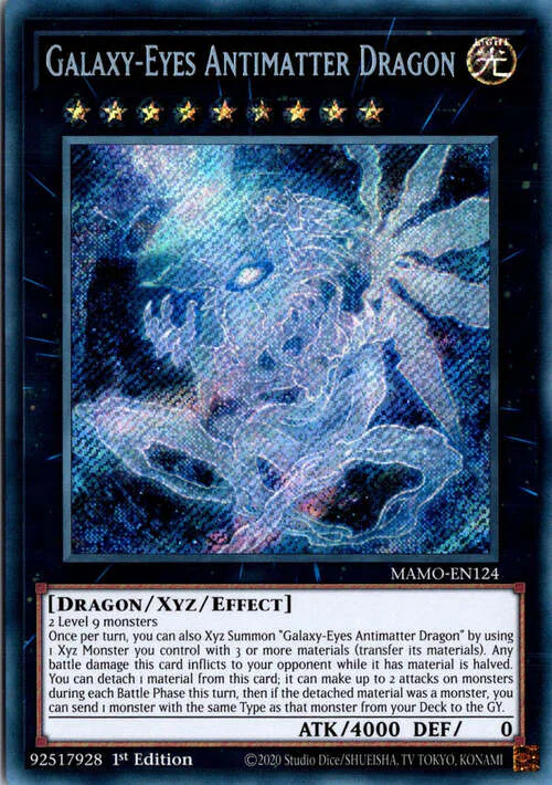 Galaxy-Eyes Antimatter Dragon