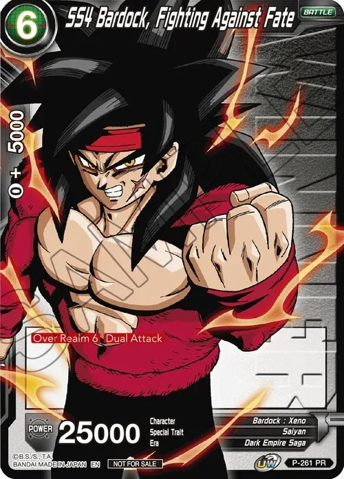 SS4 Bardock, Fighting Against Fate