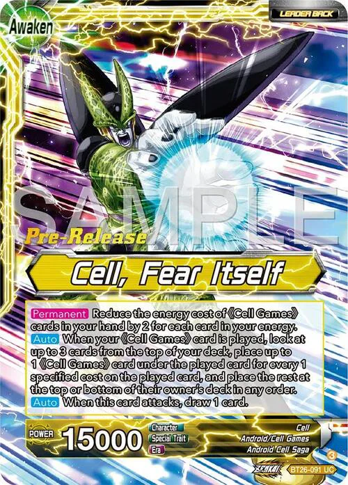 Cell // Cell, Fear Itself