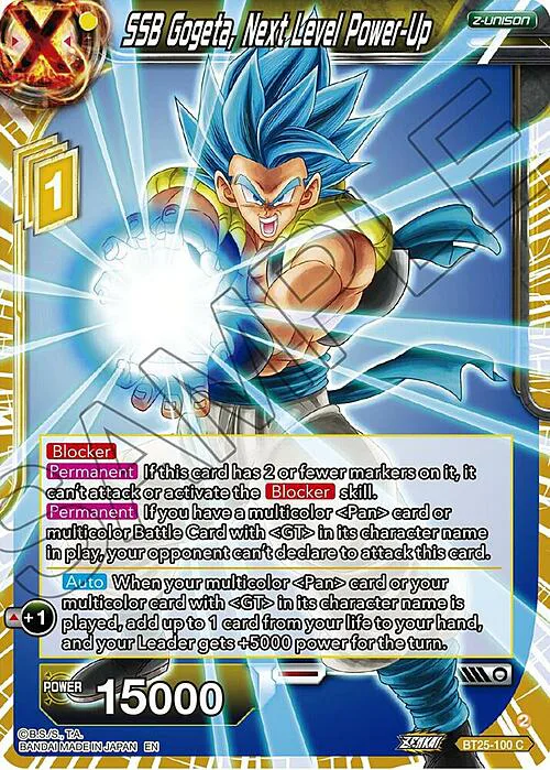 SSB Gogeta, Next Level Power-Up