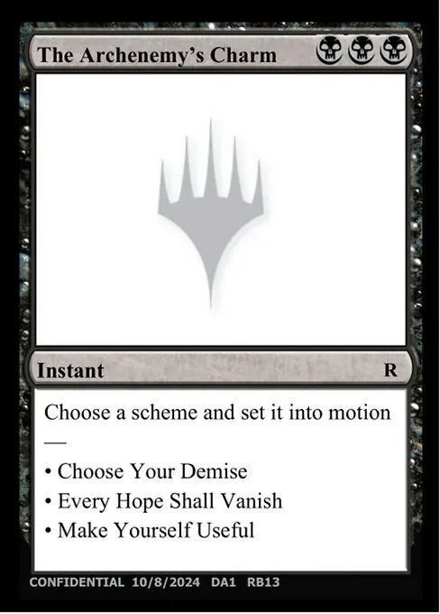 The Archenemy's Charm
