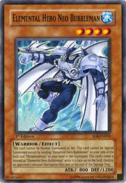 Elemental Hero Neo Bubbleman