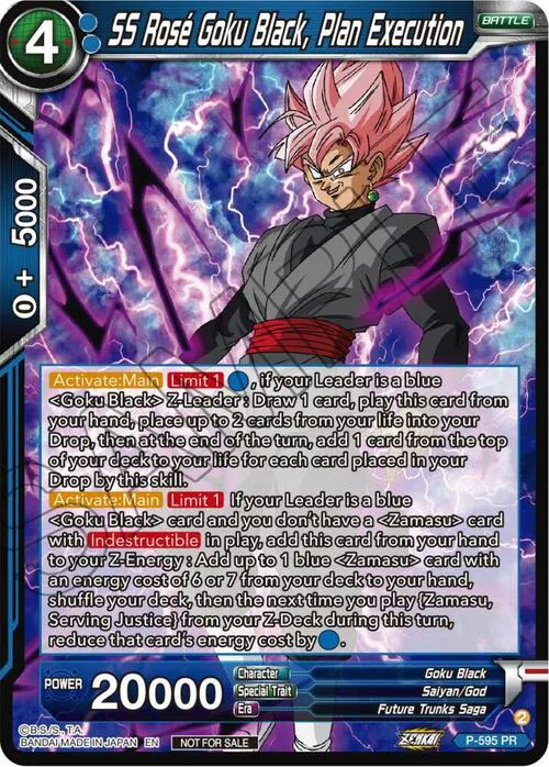 SS Rose Goku Black, Plan Execution