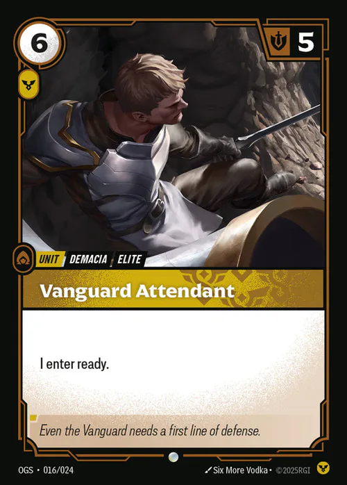 Vanguard Attendant