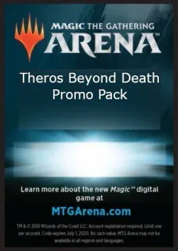 Arena Code Card