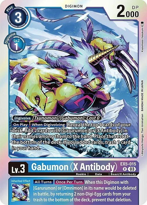 Gabumon (X Antibody)