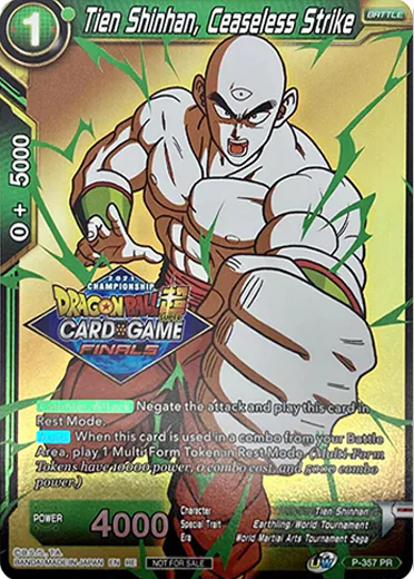 Tien Shinhan, Ceaseless Strike