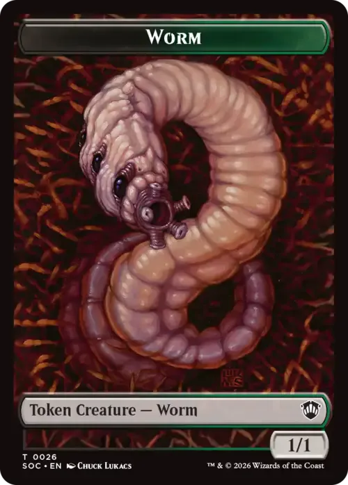 Worm // Eldrazi Spawn