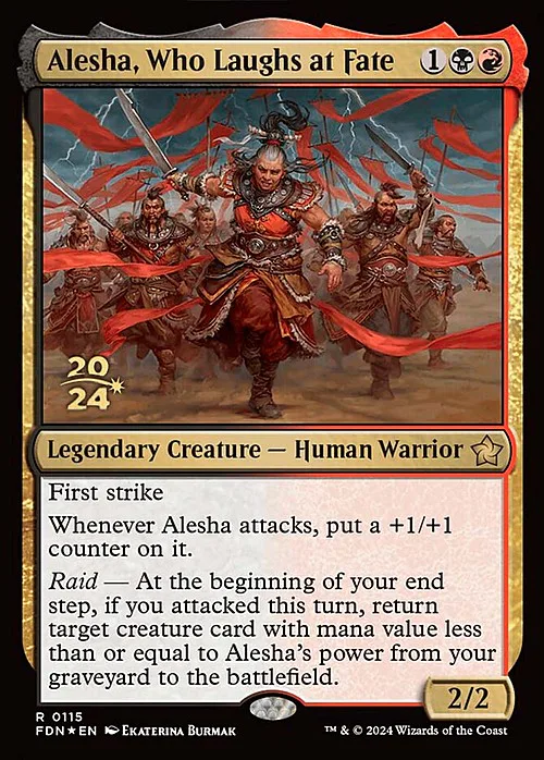 Alesha, Who Laughs at Fate