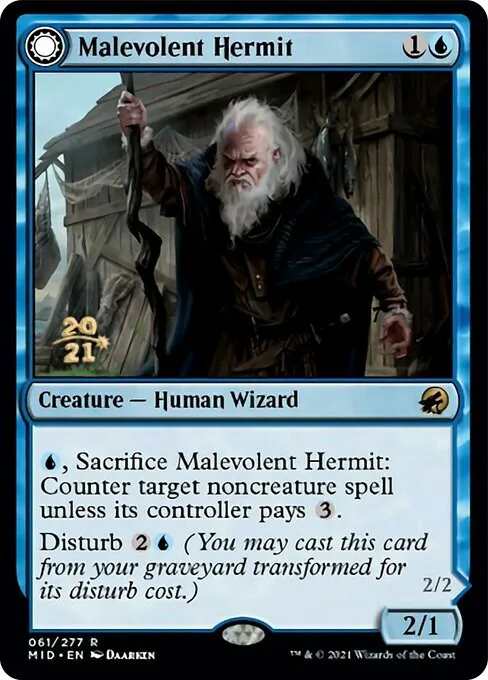 Malevolent Hermit // Benevolent Geist