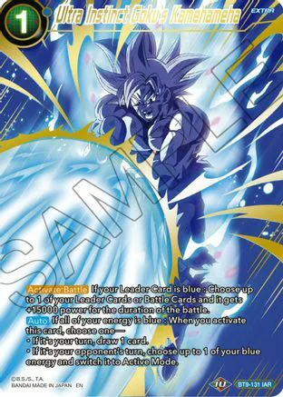 Ultra Instinct Goku's Kamehameha