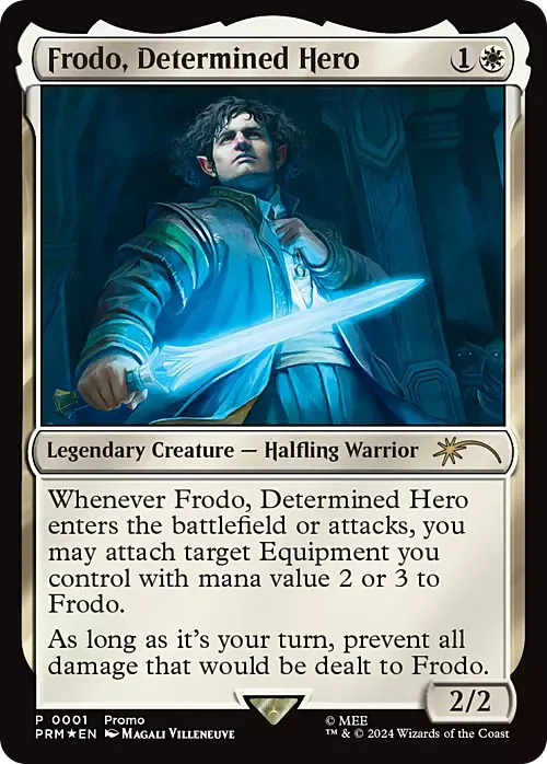 Frodo, Determined Hero