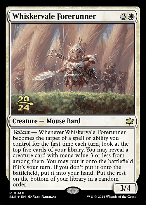 Whiskervale Forerunner