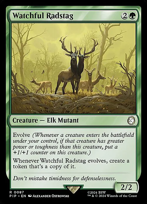 Watchful Radstag