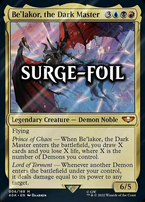 Be'lakor, the Dark Master