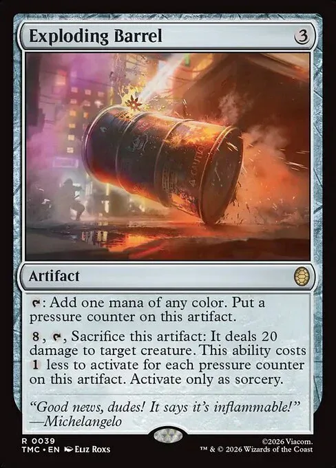 Exploding Barrel