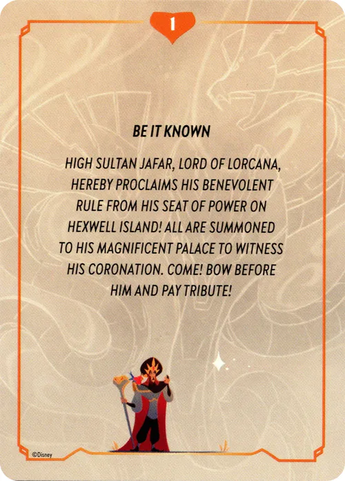 Reign of Jafar - Lore Story Insert