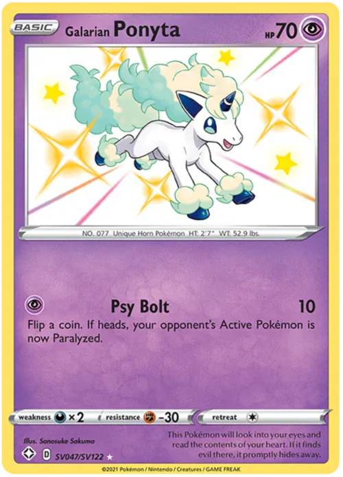 Galarian Ponyta