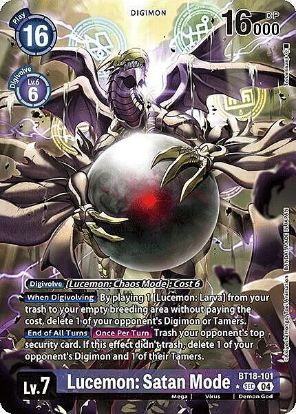 Lucemon: Satan Mode
