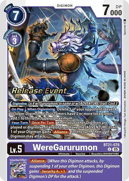 WereGarurumon