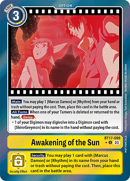 Awakening of the Sun