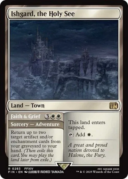 Ishgard, the Holy See // Faith & Grief